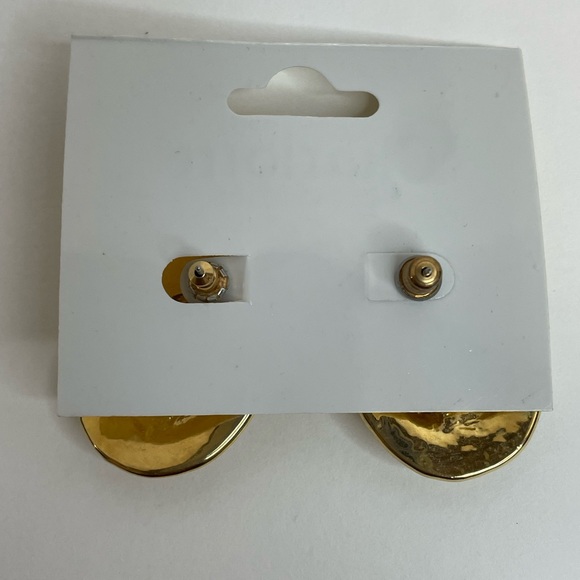 Charlotte Accessories Gold Fashion Cowboy Cowgirl Earrings with Rhinestones - Picture 2 of 6